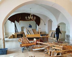 Abriss Pfarrsaal
